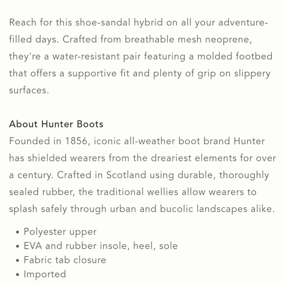 Hunter Original Outdoor Sandals - black - Picture 5 of 11